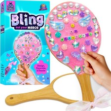 Decorate Your Own Wooden Handheld Mirror - Arts and Crafts for Girls Ages 6-8...