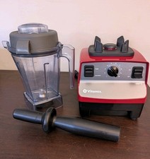Vitamix Creations II RED VM0103 64 oz Blender Base Tamper Pitcher Tested Works