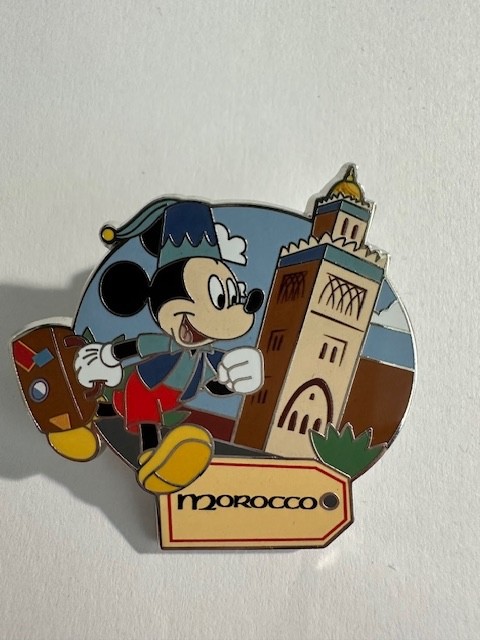 WDW - Mickey Traveling - Morocco - EPCOT - Koutoubia Minaret 2024 Disney Pin F1