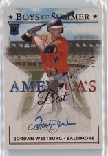 2024 Boys of Summer America's Best Signatures Red 32/49 Jordan Westburg Auto 2q9