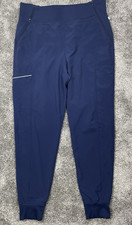 Cherokee Infinity Cargo Jogger Scrub Pants Women s L Tall Navy Blue CK110AT