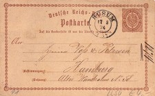 409242) DR Groschen GS mit nachverw. Schleswig Holstein K2 Stpl. Husum