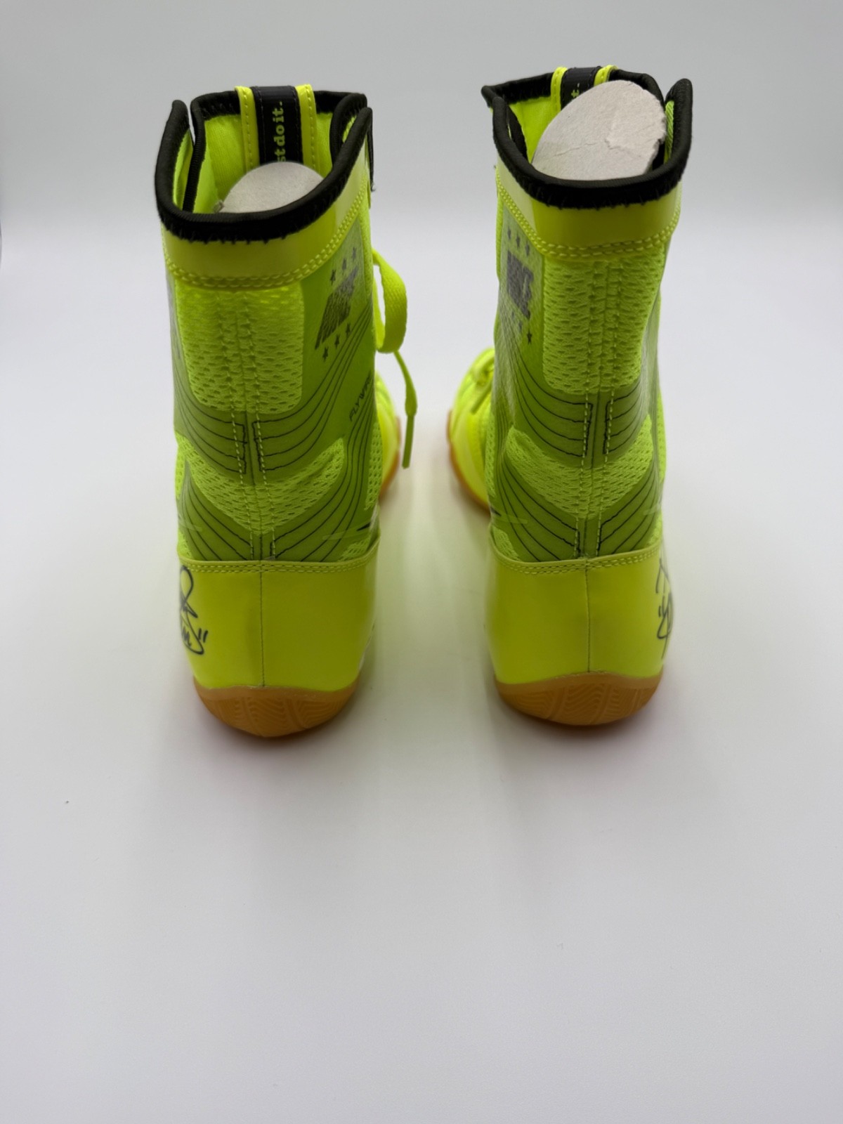 Manny Pacquiao Signed Autographed Nike Hyperko boxing shoes PSA Authenticated view 10