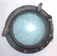 Port Hole Brass Authentic 7" cut out and 11" outside diameter Parts