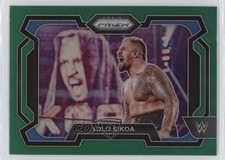 2024 Panini Prizm WWE Green Prizm Solo Sikoa #49 1b9b