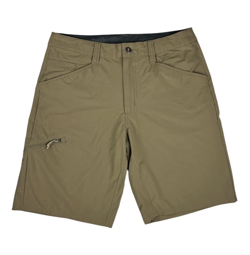 Patagonia Quandary Shorts Size 34 El Cap Khaki Hiking Outdoor 57826 10 Inseam