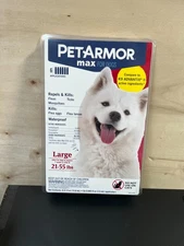 PetArmor Max Flea, Tick and Mosquito Prevention for Large Dogs (21 to 55 Pounds)