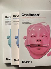 Dr. Jart+ Cryo Rubber Face Mask Set Of 3 NIB Exp 2027/02 Sealed