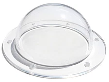 SupremeTech Acrylic Dome/Plastic Hemisphere - Clear - 3" Diameter, 1/2" Flange