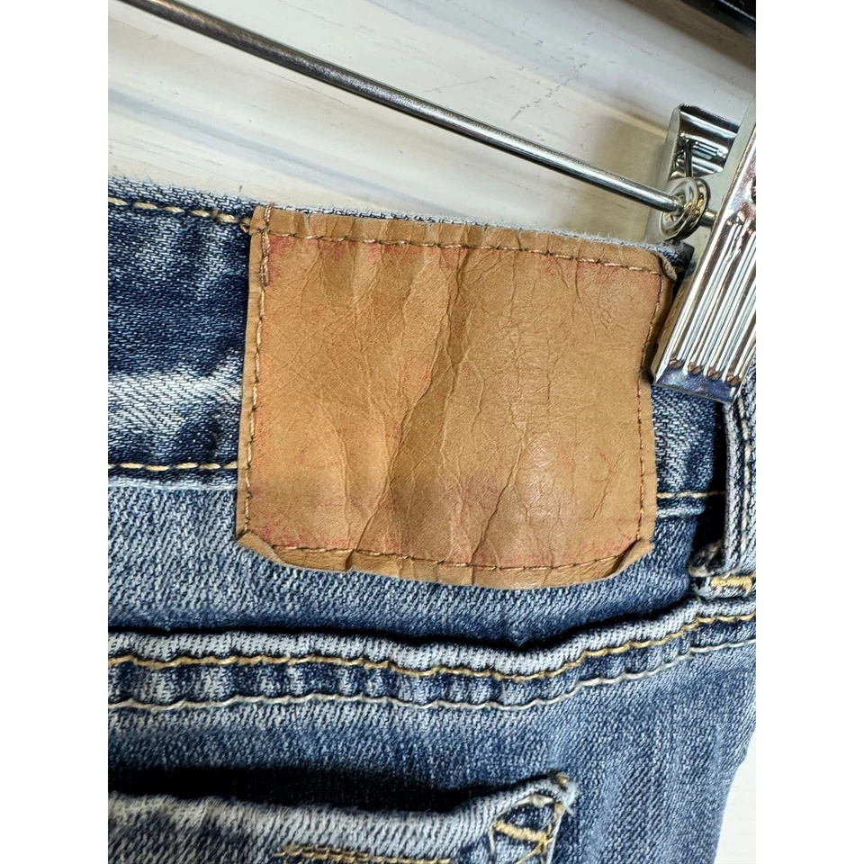 Capri de mezclilla amatista para mujer talla 1 Foto 3 de 4