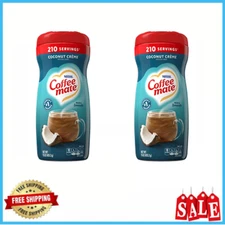Nestle Coffee Mate Coconut Creme Powdered Coffee Creamer 15 oz. Canister, 2 Pack