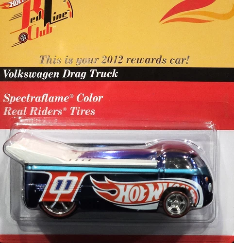 Hot Wheels VW Volkswagen Drag Truck 2012 RLC Rewards Red Line Club Car /06655