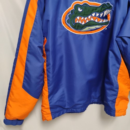 FLORIDA GATORS COLOSSEUM MENS SMALL FULL ZIP WINDBREAKER JACKET BIG LOGO VINTAGE - Picture 9 of 14
