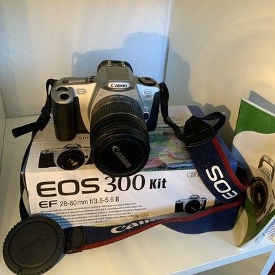 Canon EOS 300 35mm Film Camera + Canon EF 28-80mm 