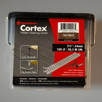 #ad Collated Cortex Deck Screws and Plugs Hidden Fastening System Tiki Torch 100 LF $45.00