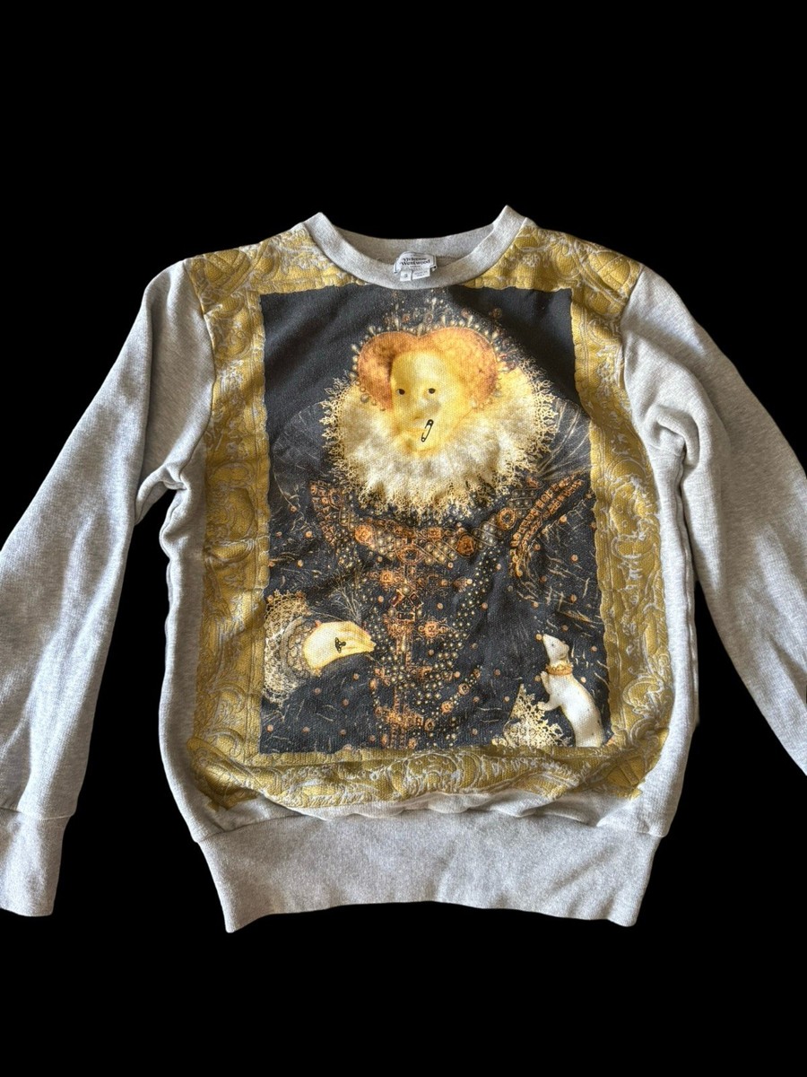 vivienne westwood 2014 Punk queen elizabeth Portrait Sweatshirt