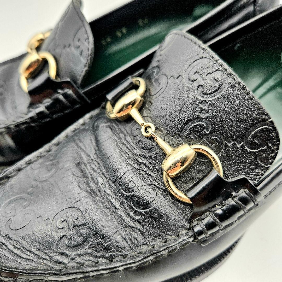 Gucci Horsebit Loafers Black Genuine Leather Size 35 US About 5  For Women thumbnail 16