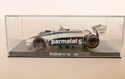 1/43 Brabham BT49C 1981 Parmalat Nummer 5 weiß blau