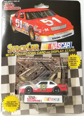 Sears Point Raceway 1992 Racing Champions At the Track Only Stock Car #92  1:64