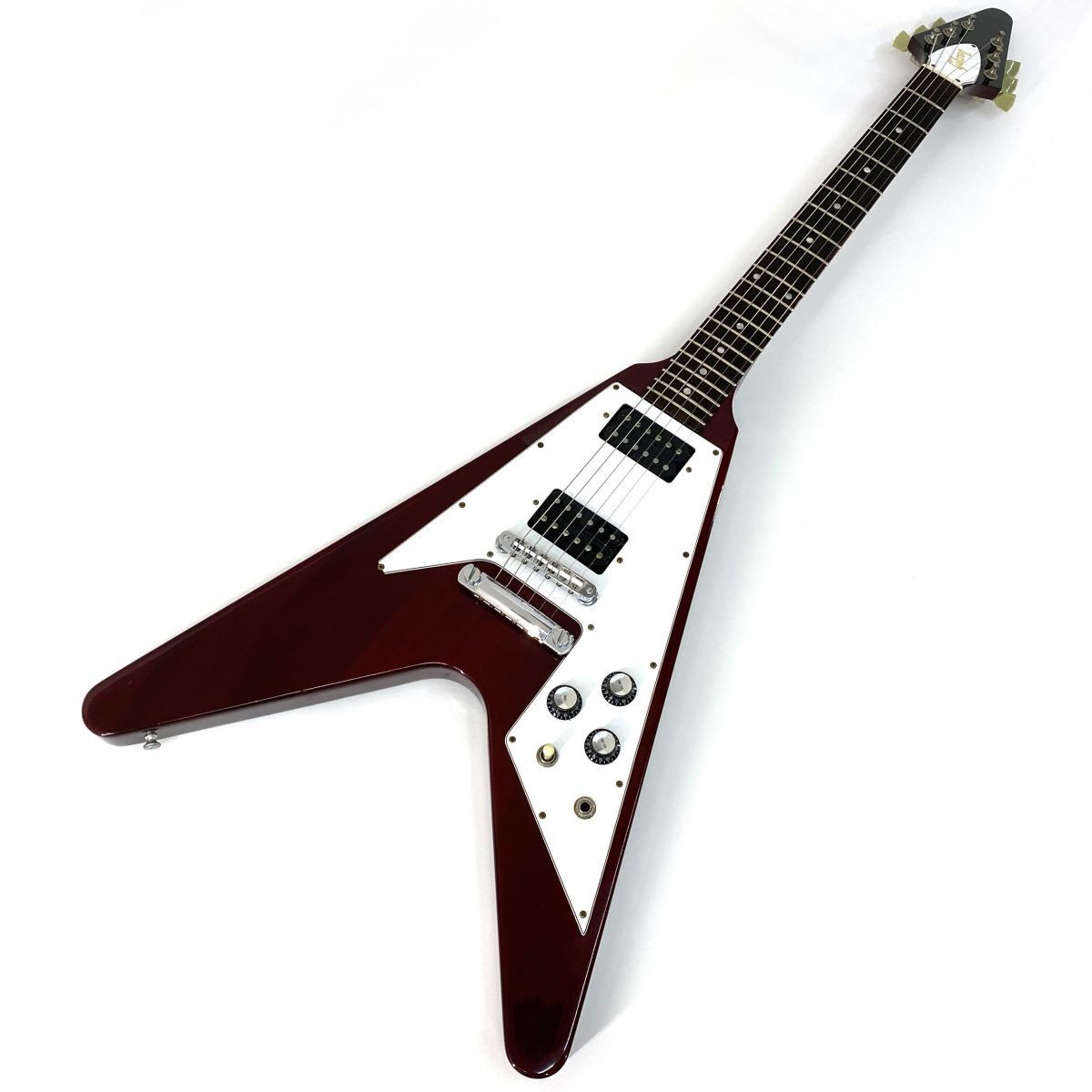 Electric Guitar Gibson Flying V CH 1995 Model Cherry S/N 91945763