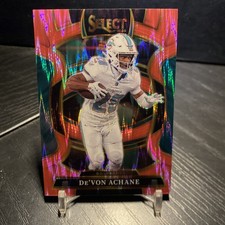 2025 NFL Panini Select - De’von Achane Pink Shock Concourse #81