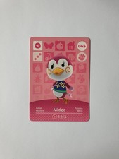 065 Midge Amiibo Card Series 1 Animal Cros...