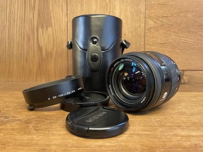 *Mint w/ Case* Minolta AF Zoom 35-105mm F/3.5-4.5 New Type Lens Sony A From JPN - Image 1 of 4