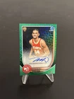 2025 Bowman Asa Newell Chrome Auto Green Mojo Refractor /99 RC Hawks