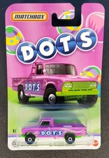Matchbox 1:64 scale '62 Nissan Junior [DOTS] Candy Pickup #1of 6.New Sealed 