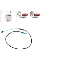 brembo BREMSSCHEIBEN 374mm + BELÄGE VORNE passend für BMW 6er G32 GT