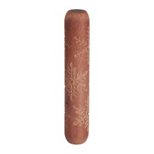 Wood Clay Roller Snowflakes Texture Rolling E...