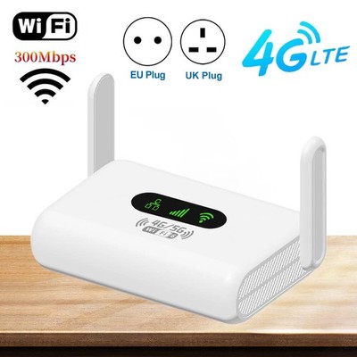 5G Mobile WiFi Router 300Mbps Unlocked with SIM Card Slot