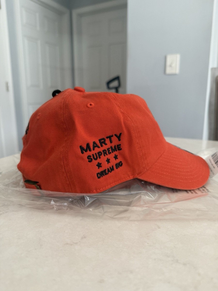 A24 Marty Supreme x '47 Knicks Hat NBA Embroidered Cap Orange NEW