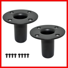 Speaker Stand Top Hat, 4.13"x3.29", All Metal, 2 Packs