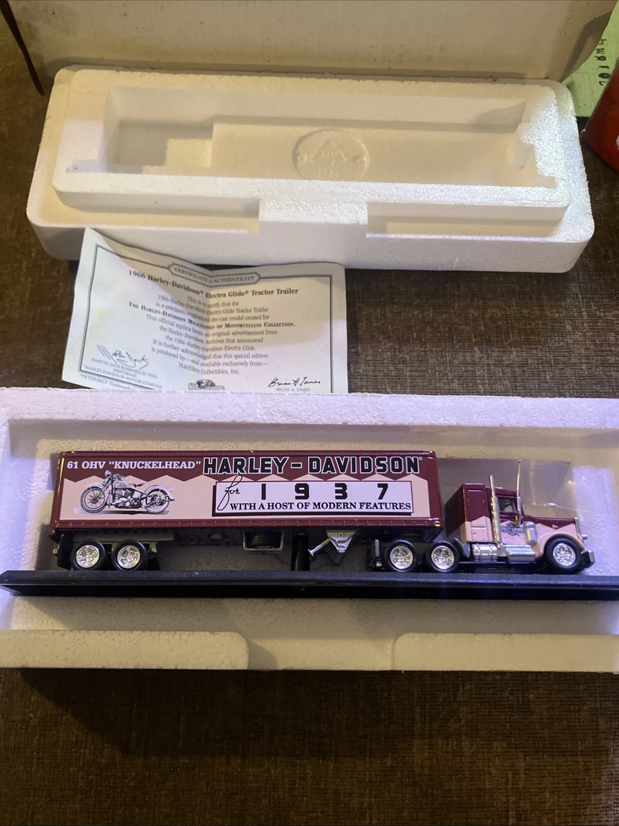 Matchbox Harley-Davidson Diecast Tractor Trailers/Semis for sale