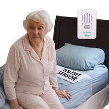 Bed Exit Alarm with Pressure Sensor Pad for Elderly Fall Prevention