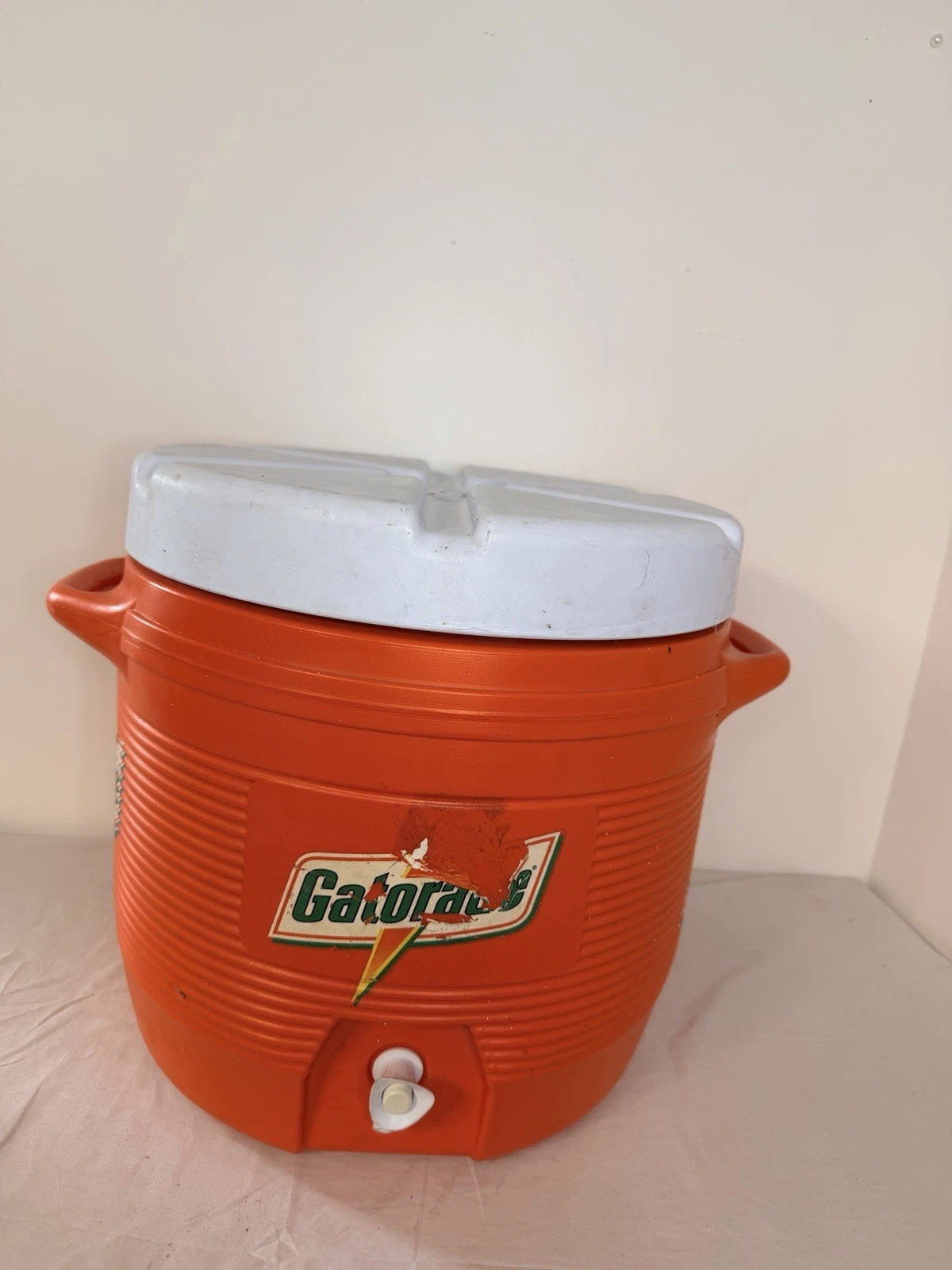 Gatorade Sideline Water Cooler Jug Orange Dispenser Camping Sports