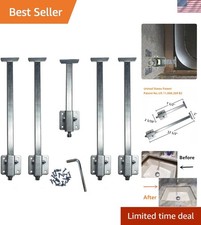 Galvanized Steel Undermount Sink Installation Kit - Easy Assembly Adjustable