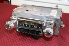 67 1967 Chevelle Am Delco Push Button Radio 986853 Freshly Serviced....play Well