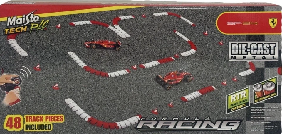 MAISTO-Tech RC Ferrari - F1 SF24 / TEAM Ferrari RACING N 1 WORLD CHAMPION 1/41 - Bild 4 von 4