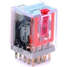 1PC TURCK C4-R30/024VDC Magnetic Latching Relay, 3PDT, 10A, 24VDC, Plug-In Term