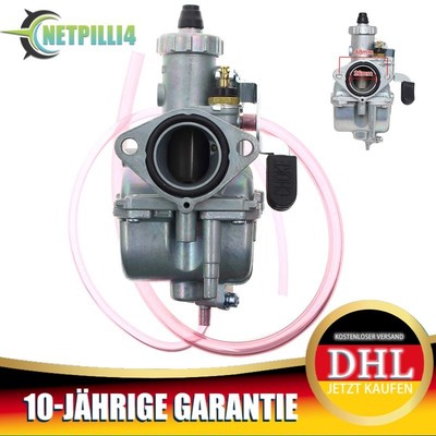 VM22 Vergaser 26 mm für Mikuni Ansaugstutzen Pit Dirt Bike 110cc 125cc 140cc DE