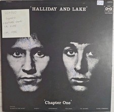 Halliday And Lake Chapter One Vinyl Record LP VG+/VG CAT001 1976 Signed