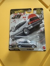 Hot Wheels Premium Car Culture Japan Historics 5 '88 Honda CRX  5/5