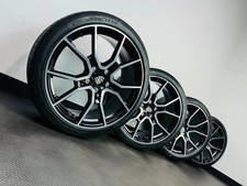 Original 21 Zoll Porsche Taycan Turbo S Schmiede Sommer Räder 9J1601025BC BD
