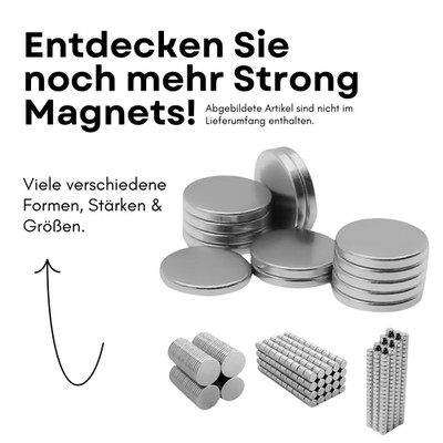 Starke Neodym Super Scheiben Magnete - Größe und Stückzahl wählbar Echte N38/4