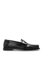 JIMMY CHOO Ethan Black Leather Loafers New  Authentic