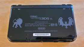 &ldquo;New&rdquo; Nintendo 3DS XL Pokemon Sun & Moon Solgaleo & Lunala Black Edition Console