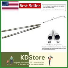 Durable Galvanized Steel Lower Enclosure Tubes for Skywalker Trampolines, 2-Pack
