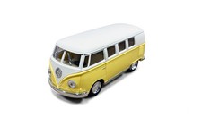 1962 VOLKSWAGEN CLASSICAL BUS YELLOW 1/32 DIECAST CAR KINSMART 5377DY